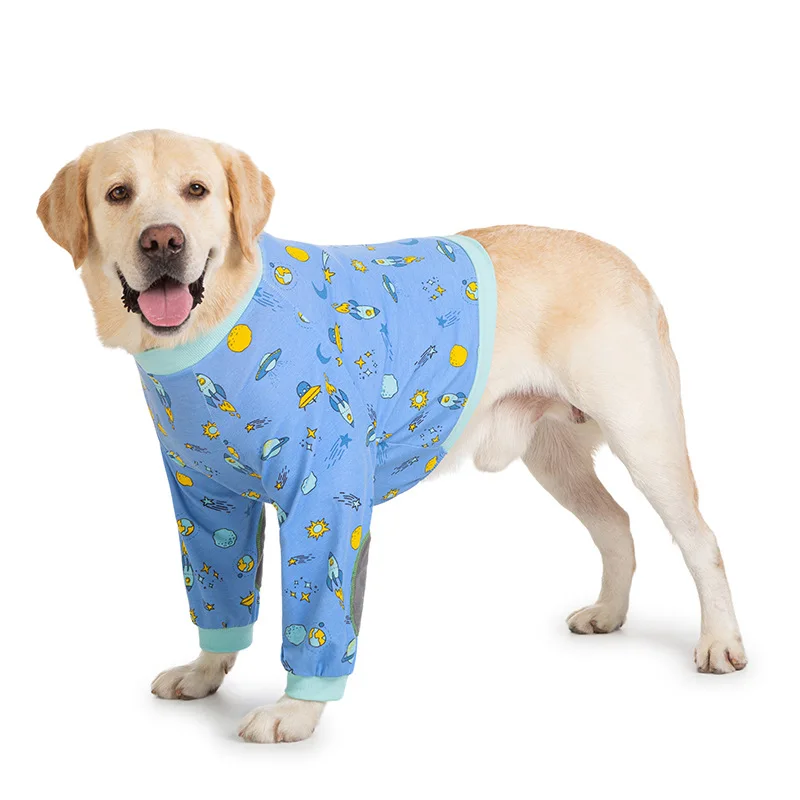 

Big Medium Large Long Sleeve Elbow Pad Joint Golden Retriever Fat Dog Two-Legged Clothes