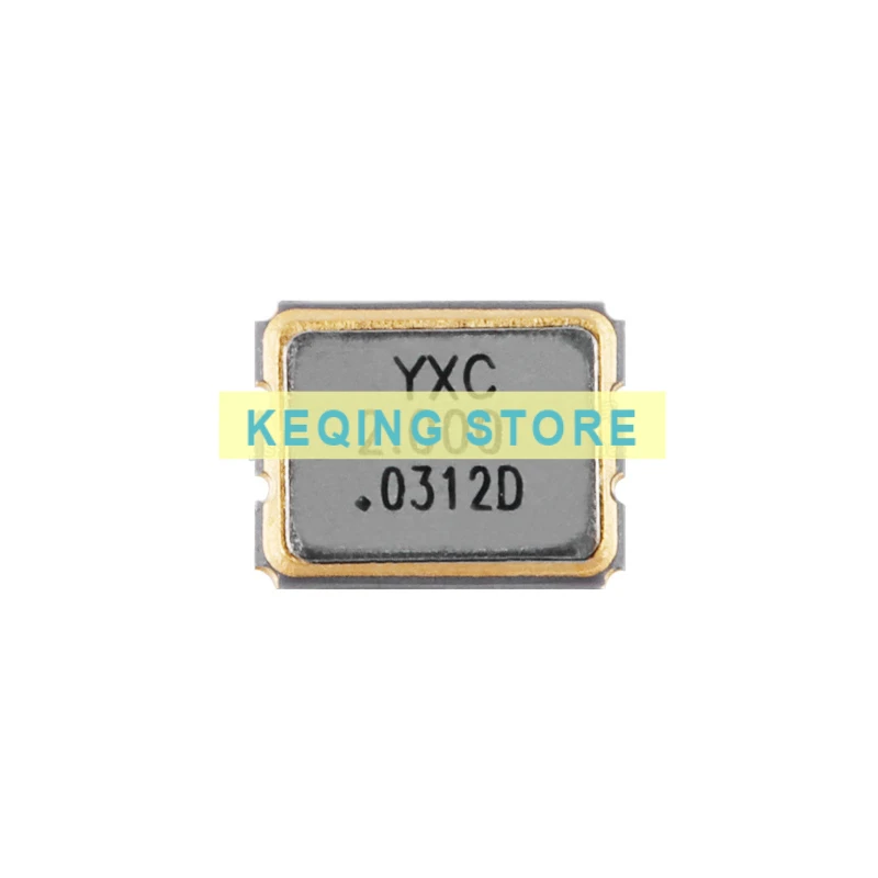 50PCS 3225 SMT active crystal oscillator 2MHZ ±10ppm 1.8V-3.3V OT32252MJBA4SL