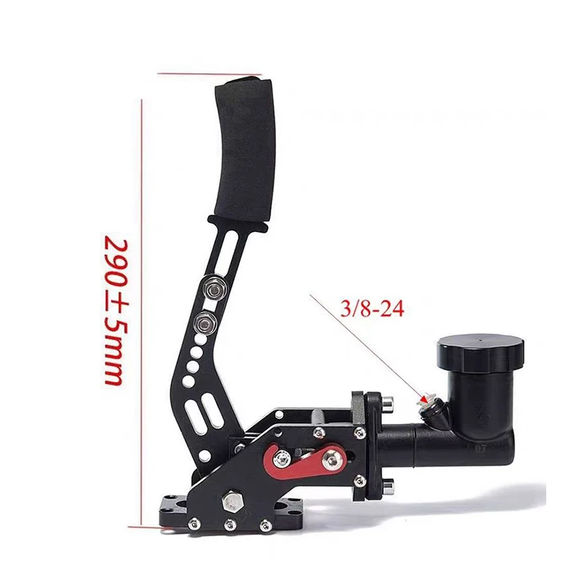 Racing Hydraulic Drift Handbrake Gear Lever With Oil Tank Hydro E-Brake Rally 0.75Bar 3/8-24 Parking Adjustable Brake