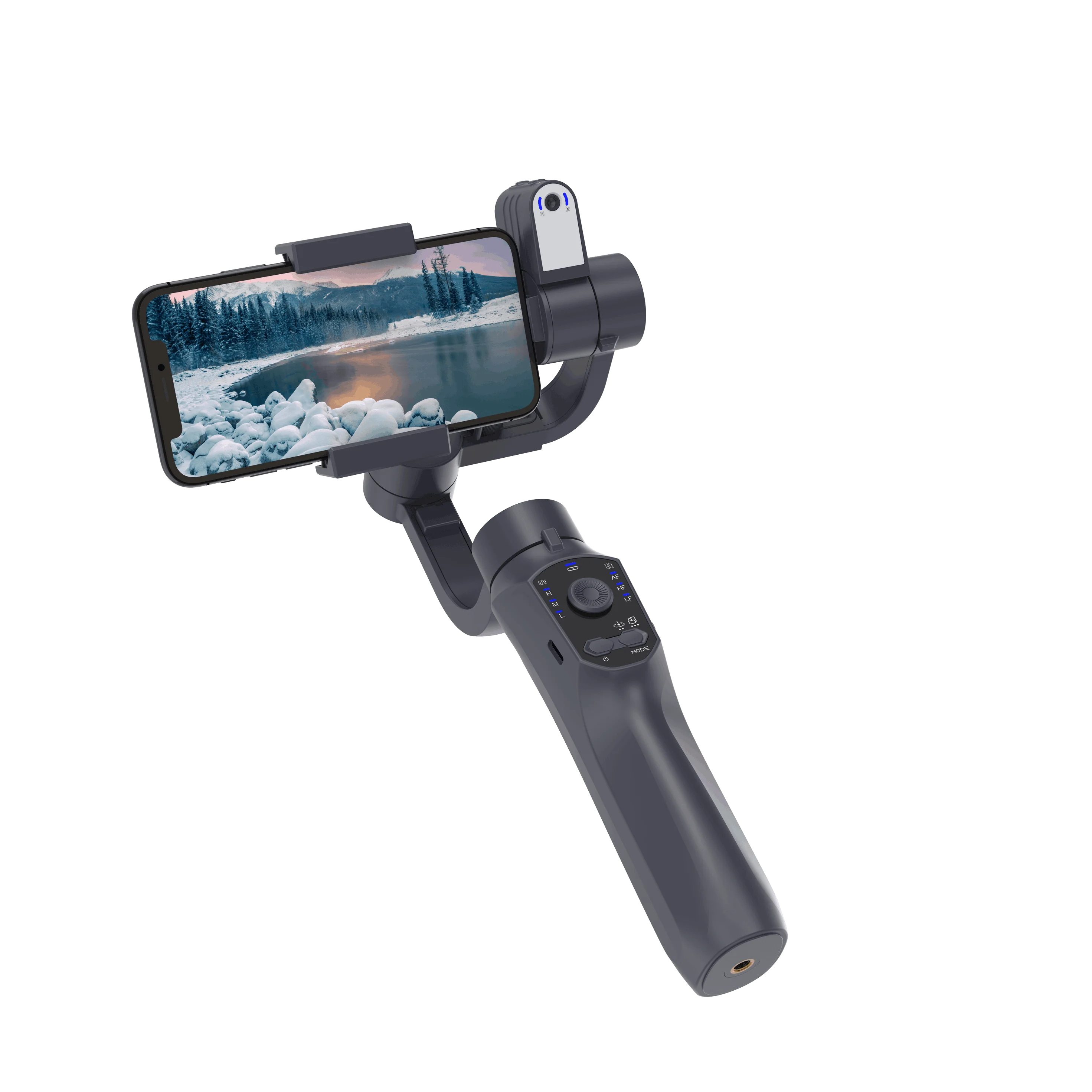F10 Plus Max Stabilizzatore cardanico portatile durevole a 3 assi Caratteristiche anti-vibrazione Selfie Stick per video in streaming live di alta qualità