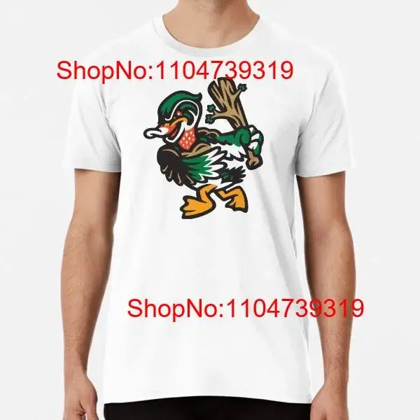 

Футболка The Down East Wood Ducks 2, S 5XL, лучшая винтажная стираная унисекс, универсальная, удобная, стильная, мужская, мягкая, дышащая