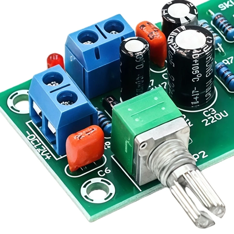 Subwoofer-Vorverstärkerplatine, Einzelleistung 10–24 V, mit Operationsverstärker-Buchse X3UB – Detail 1