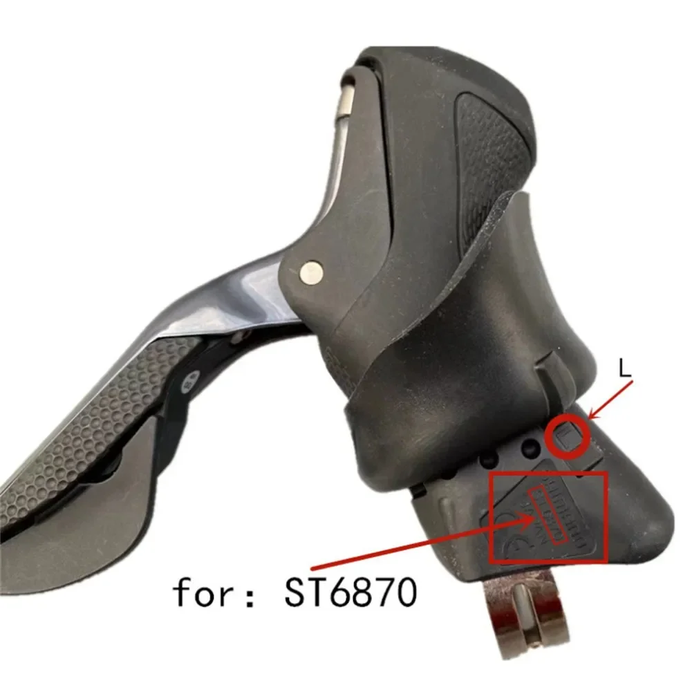 Brake Gear Rubber Covers Hoods For-Shimano Ultegra Di2 ST-6870 Road Bike Parts Bicycle Accessories Fast Shipping - view 2