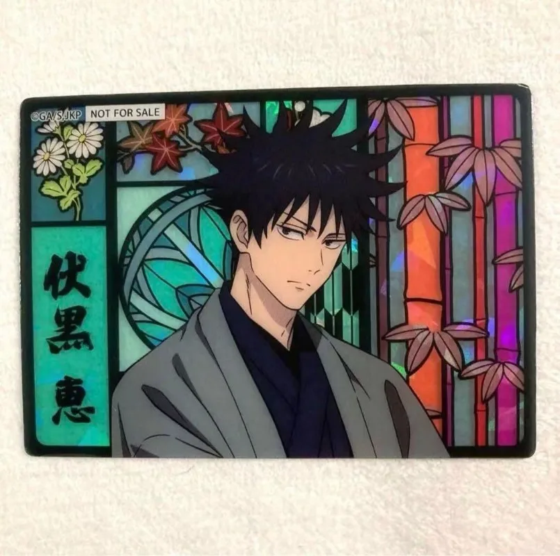 Jujutsu Kaisen Satoru Gojo Fushiguro Megumi Yuji Itadori Colorful Card Anime Peripheral Cute Cartoon Acrylic Stand Kawaii Goods