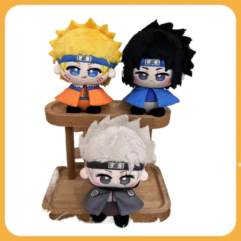 

NARUTO Uzumaki Naruto Uchiha Sasuke Hatake Kakashi Super Kawaii Figure Plush Toys Holiday Gifts