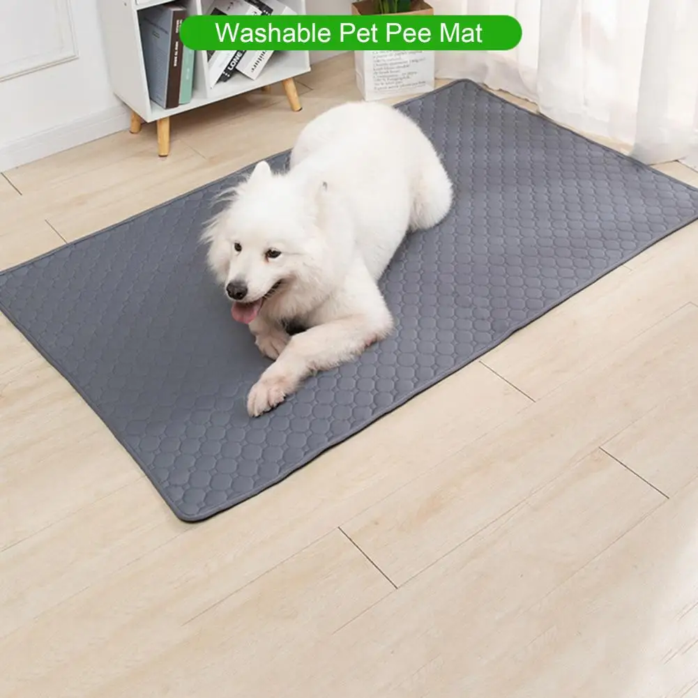 Non-irritating Pet Pee Pad Reusable Washable Pet Training Pads for Dogs Super Absorbent Pee Mat with Non-slip Grip for Small