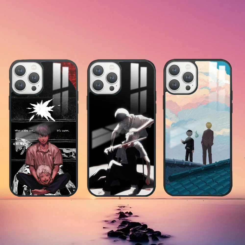 Anime The summer H-hikaru died Phone Case For iPhone 16 15 14 13 12 11 Pro Max Plus Mini Fashion High Quality mirror phone case