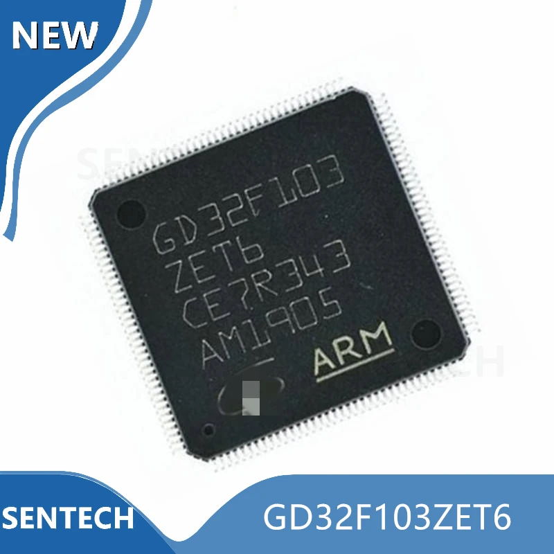 5Pcs/Lot New Original GD32F103ZET6 LQFP144 microcontroller MCU IC chip Integrated Circuit Semiconductor STM32F103ZET6