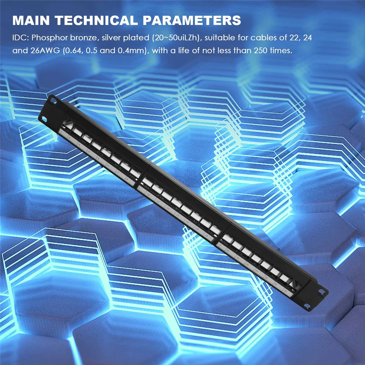 gabinete rack pass through modular frame cabo adaptador keystone jack rj45 cat6 patch panel 1u 19 24 port 01