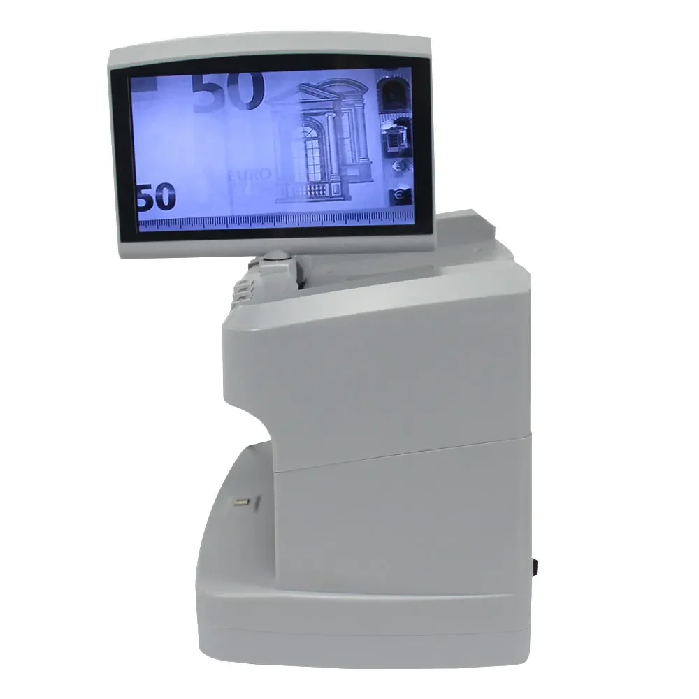 2026IR UV MG WM Magnify Lens Money Detector Verify Authenticity of Banknotes Securities Documents Fake Money Detecting Machine