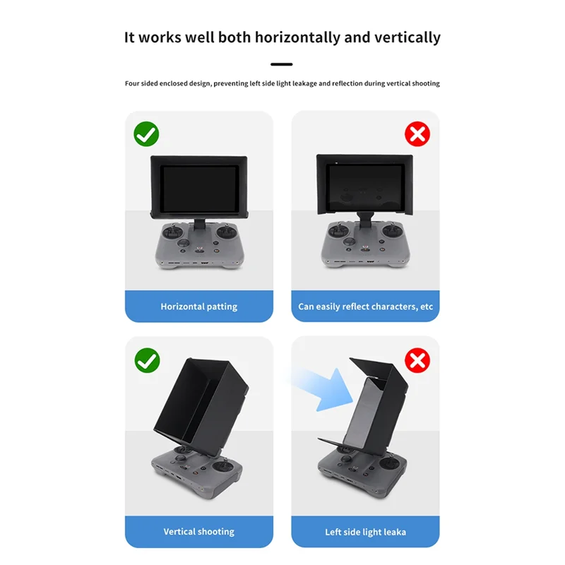 【حار بيع!】غطاء حماية لغطاء الشمس RC Pro 2 لملحقات طائرة DJI Mavic 4 Pro للتحكم عن بعد بدون طيار