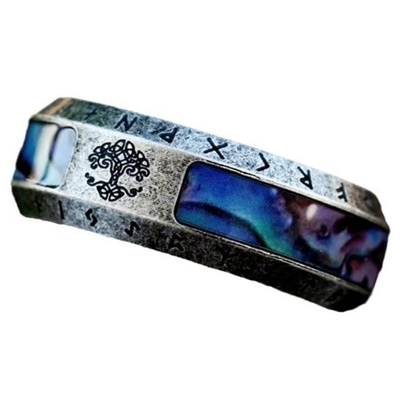 G7NC Retro Styles Nordic Fikinged Rings محمولة للرجال الذين يضم رمز Yggdras