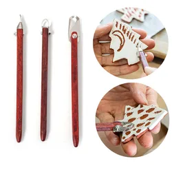 NEW Pottery Wood Carving Tools Texture Clay Sculpture Hand-decorated Stainless Steel Ring Knife Polymer Clay Cutter