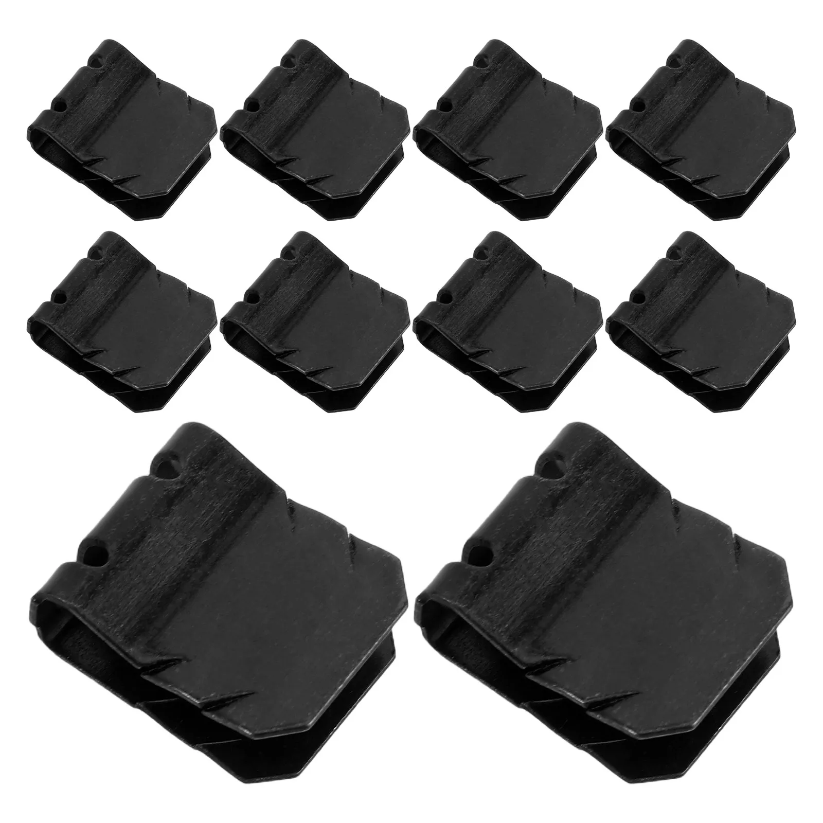 

100Pcs Universal Car Mud Guard Fixing Clips Metal U Clips Panel Fastener Automotive Engine Splash Shield Bumper Retainer