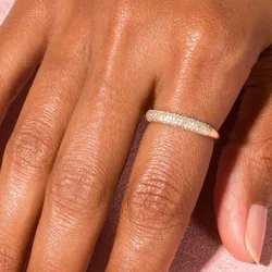 Vintage Matching Gold Color Ring For Women Trend Stacking Crystal Rings For Teens Fashion Jewelry Accessories Gift For Girl R731