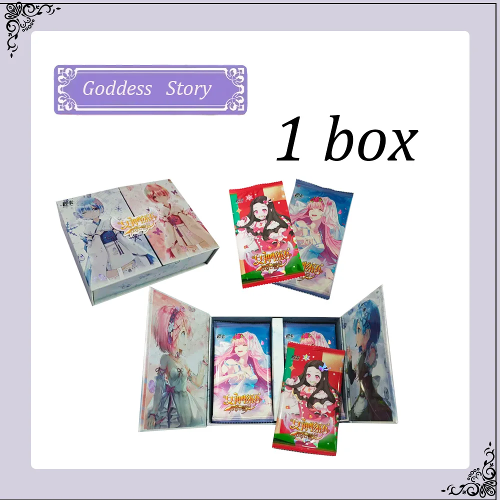 Goddess Story Card Waifu Card Anime Games Gifts Girl Party Peripheral Collection Card Swimsuit Feast Card Booster Box