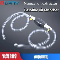 Oil Extractor Manual Gasoline Oil Absorber Hand Fuel Pump Car Sucker Oil Transfer Fuel Pump Petrol Diesel Pump Syphon Fuel Oil