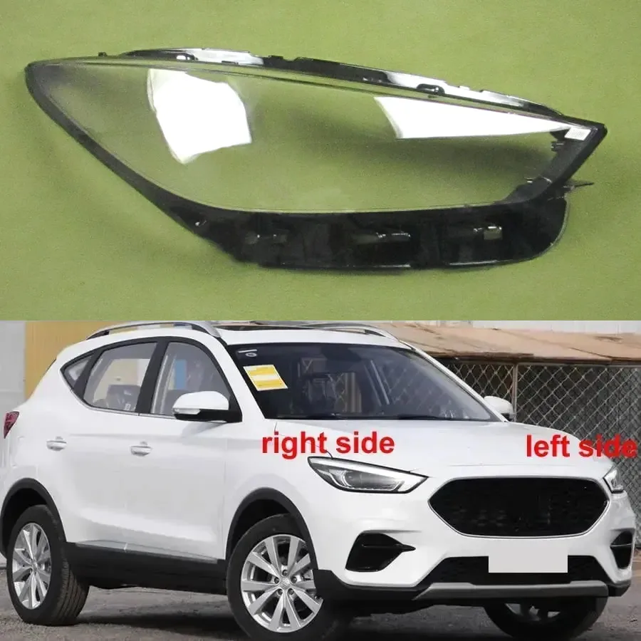 

For MG ZS 2020 2021 2022 Headlamp Cover Headlight Shell Shade Transparent Lens Plexiglass Replace Original Lampshade