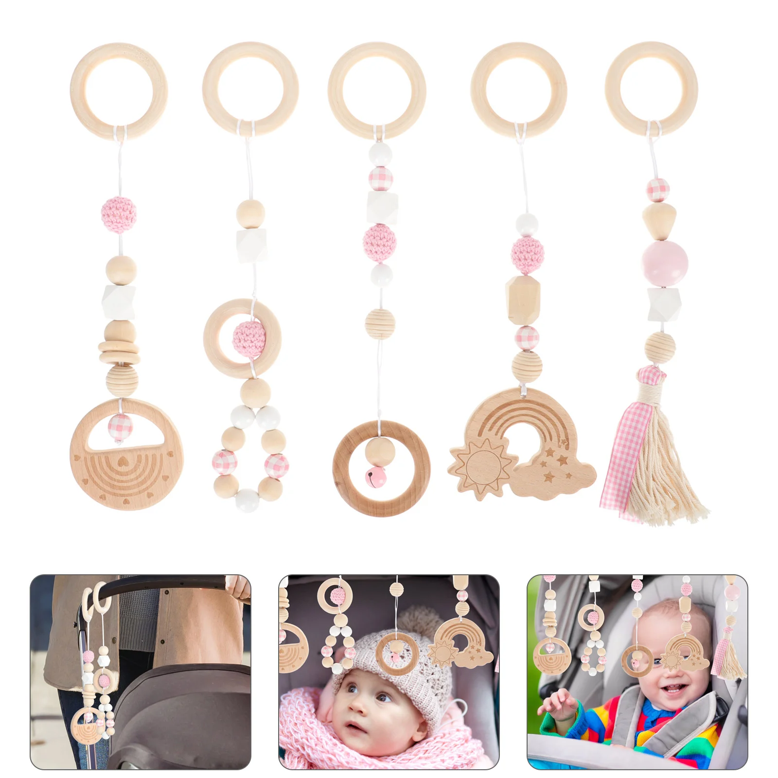 

Baby Gym Play Toy Infant Wood Toys for Toddlers Childrens Children’s Newborn Playing Wooden