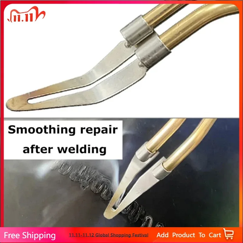 2 قطعة رأس ناعم قابل للتعديل لحام إصلاح الحديد السلس رئيس 45 درجة الكوع تصميم لمجموعة متنوعة من أدوات لحام