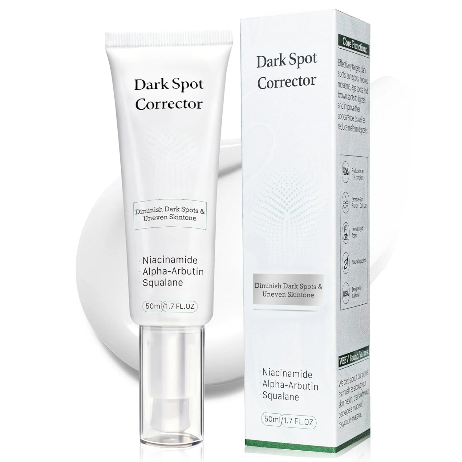 

Dark Spot Remover for Face & Body – Dark Spot Corrector Serum for Hyperpigmentation, Brown Spots & Melasma Treatment - 1.7 fl oz