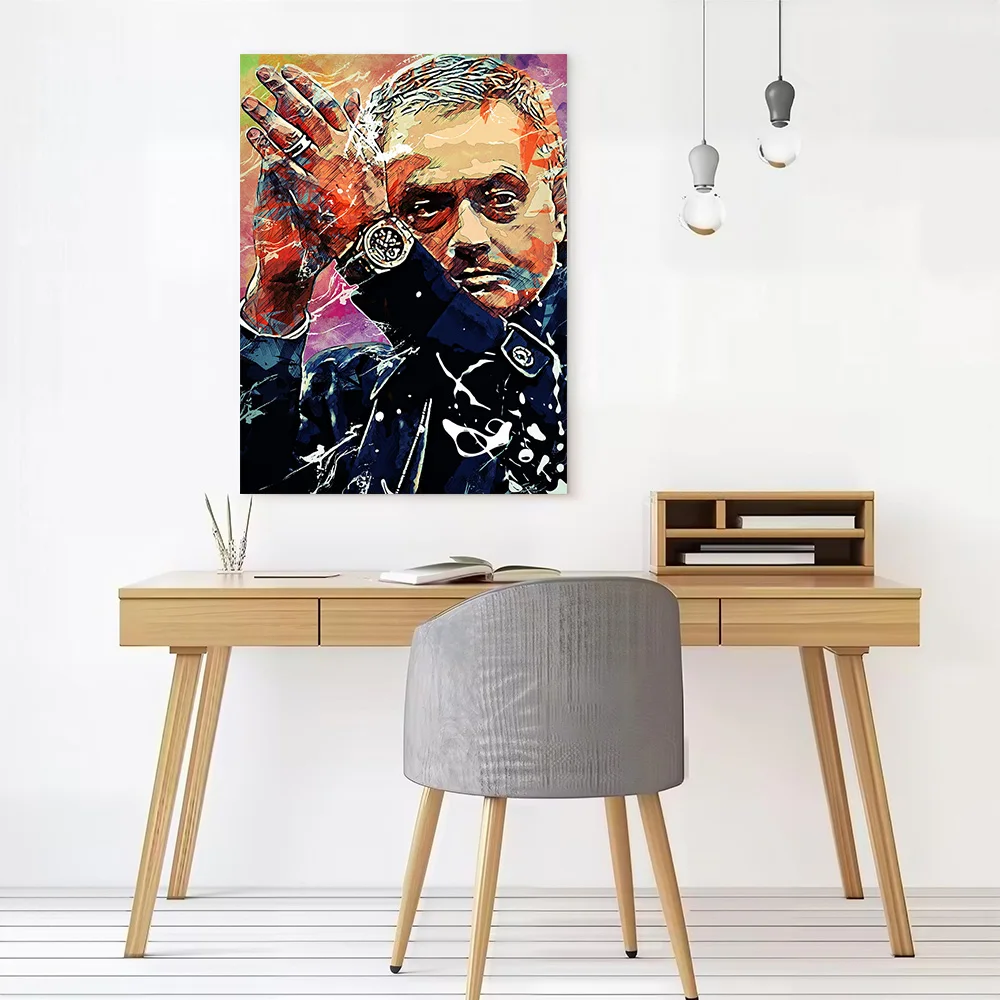 MOURINHO Canvas Poster Wall Art Customizable High Quality Printed Picture for Specialty and Themed Home Decor Items Bedroom Arts