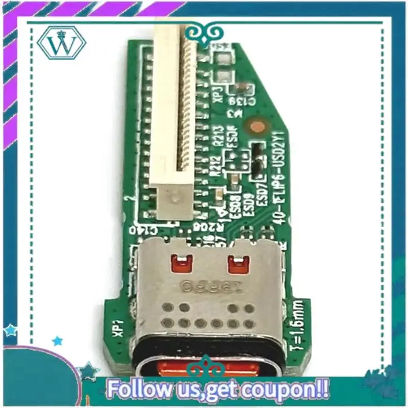 

A75Q-New Type C USB Charge Port Charging Socket Jack Power Supply Board Jack Connector For Flip 6 TL