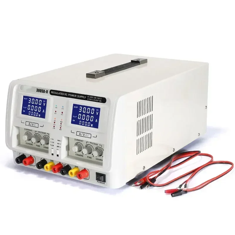 30V5A high-precision power supply dual-channel DC regulated power supply dual-line linear power supply