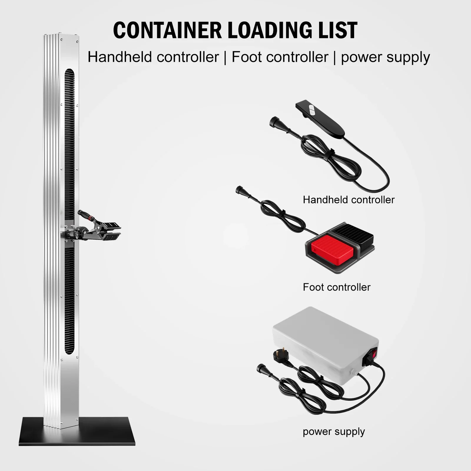 Aluminium Elektrisch Fietsreparatierek, Veilige Parkeerassistent