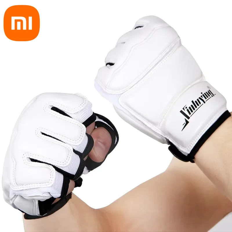 Xiaomi Boxing Gloves Half Fingers Adults Boxing Fighting Kids Sandbag Training MMA Sanda Karate Muay Fitness Taekwondo Protector