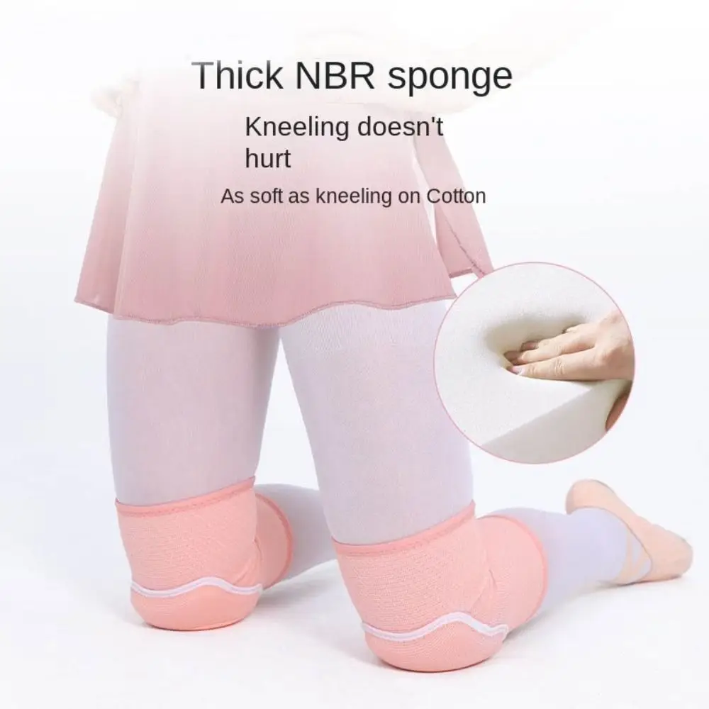 

1Pair Knees Protective Kids Sports Knee Pads Breathable Elastic Children Knee Brace Non-Slip Anti Collision