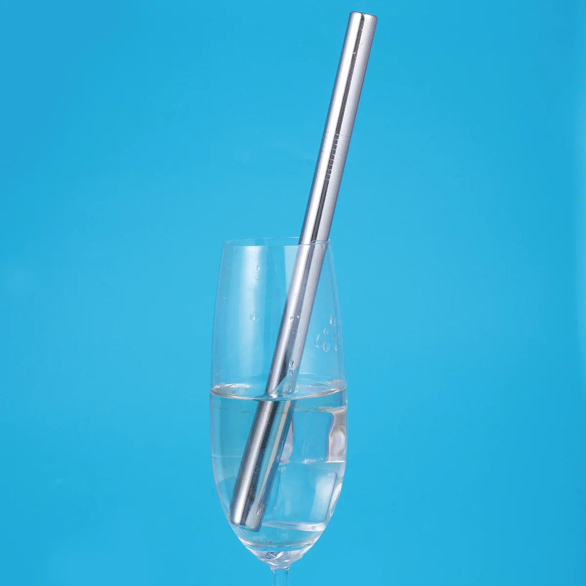 

1 .5X1.2Cm Stainless Steel Drinking Reusable Straight Straws For Tumblers Anti-Rust Safe Metal Straws Kitchen Bar