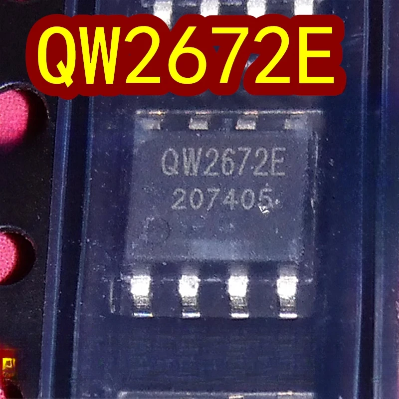 50PCS/LOT QW2672E QW2672 SOP8 High-precision Single-section Lithium Battery Management Chip