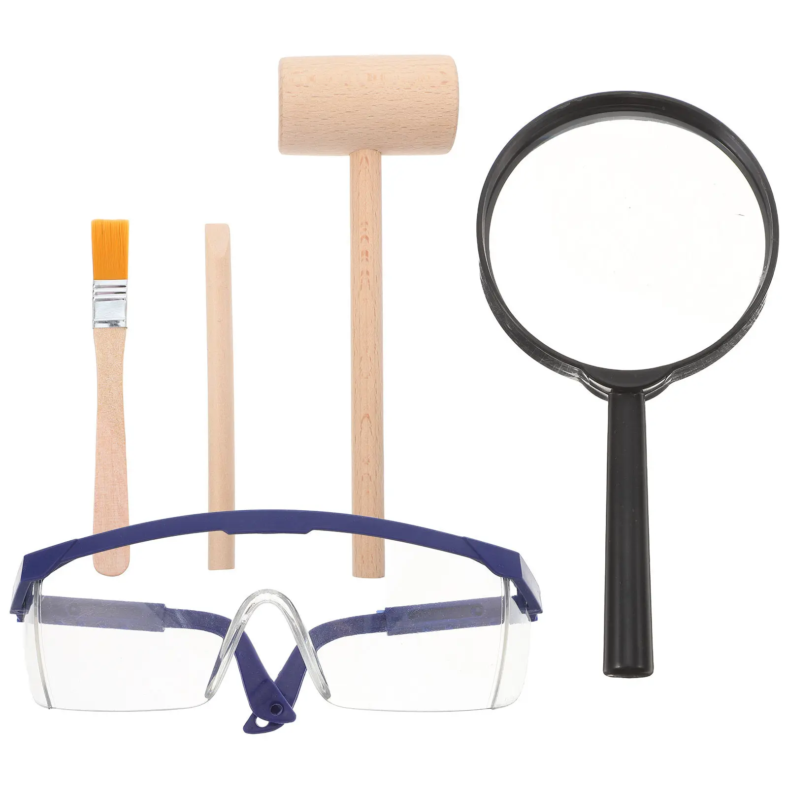 1Set Compact Wooden…