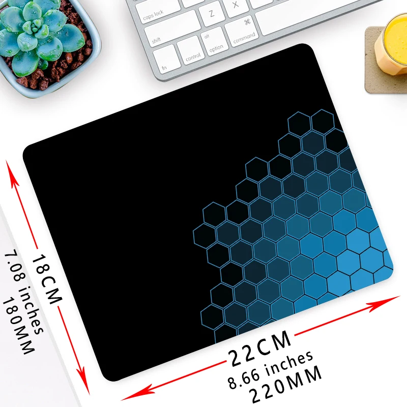 Geometric Gaming Accessories Mousepad Computer Laptop Gamer Extended Mouse Mats Large Anime Mouse Pad Rubber Keyboards Table Mat