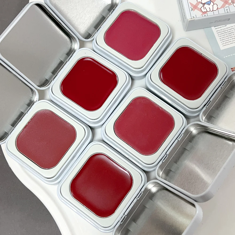 Mehrzweck-Rouge-Lippenstift-Creme, wasserdicht, langlebig, aufhellend, feuchtigkeitsspendend, für Lippen, Wangenbalsam, Gesichtsrouge, Mädchen, koreanische Kosmetik