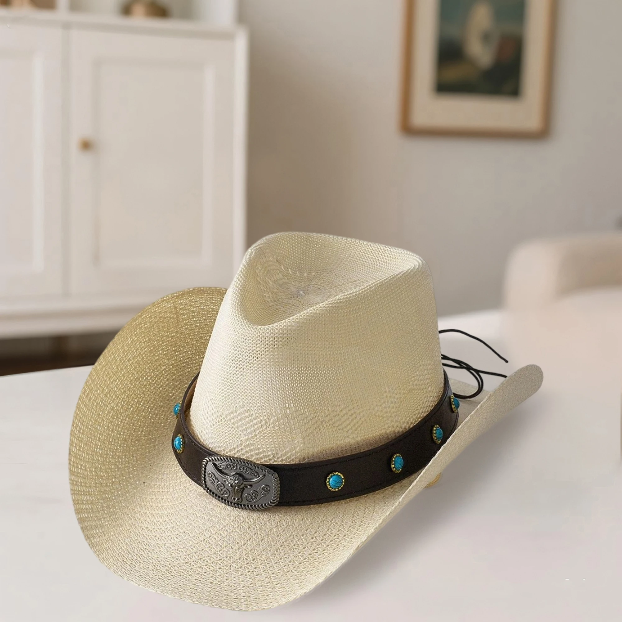 

Женская шляпа Fedora с широкими полями в винтажном стиле и ремешком из перьев для летних мероприятий на открытом воздухе и путешествий