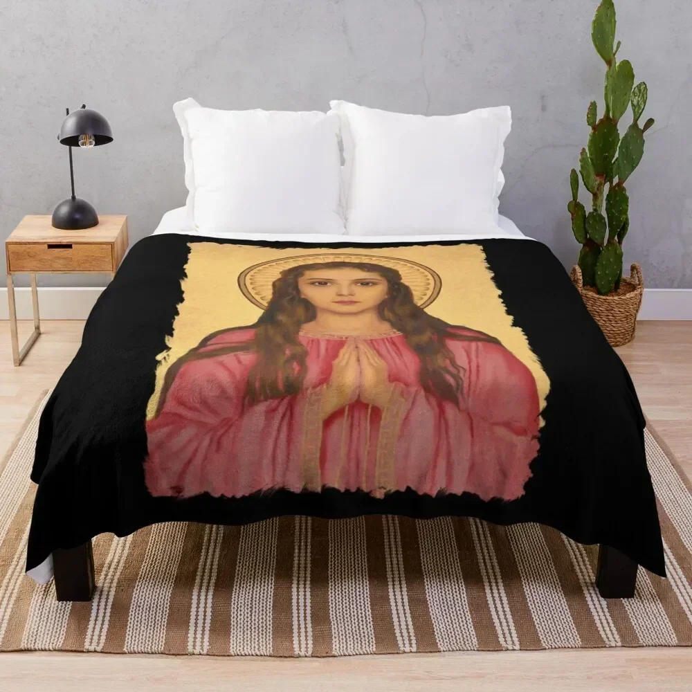 

Saint Philomena of Rome Throw Blanket decorative Luxury Throw Plaid on the sofa Summer Beddings Blankets