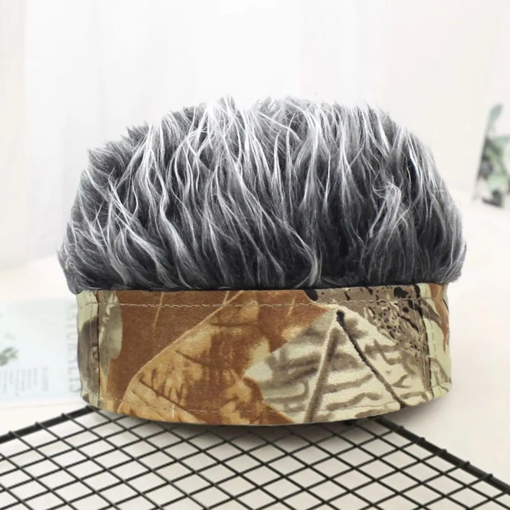 

Wig Hat Sun Shading Beanie Wig Fun Short Hair Caps Fashion Men Women Fashion Spring Street Wig Cap Hip-hop Street Hooded Caps