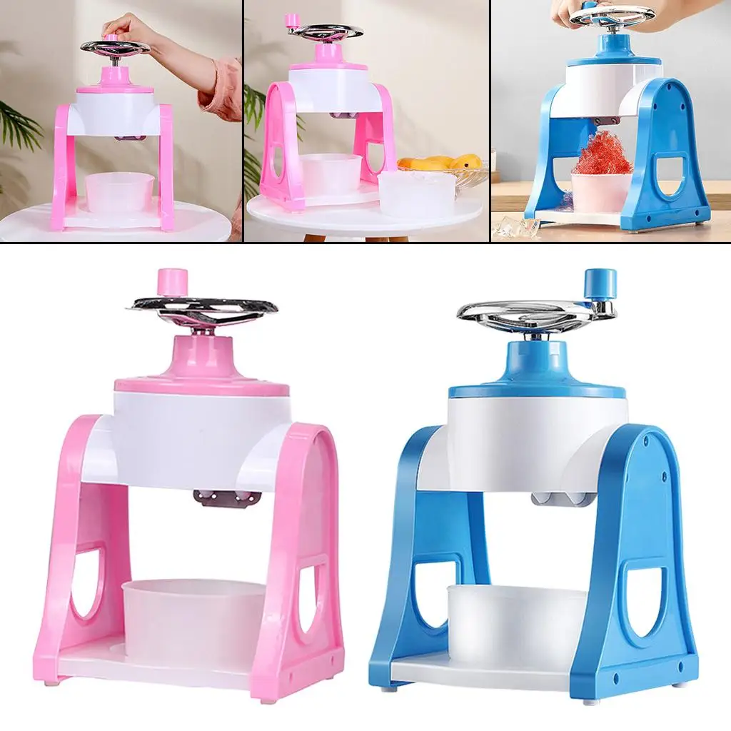 Ручная дробилка для льда, измельчитель домашнего льда, быстрое дробирование для домашней вечеринки