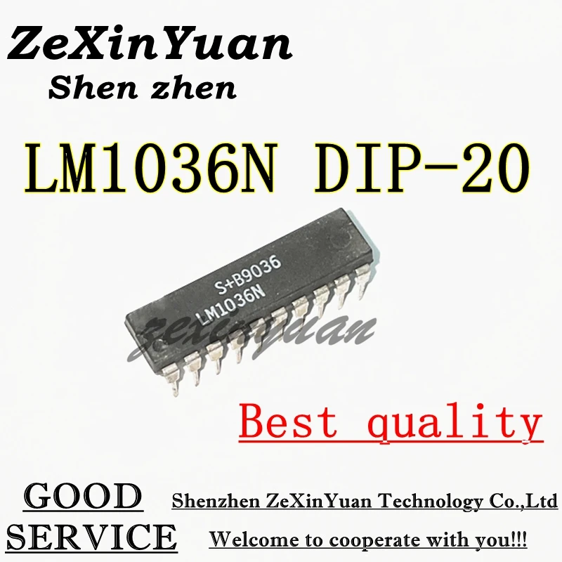 1 peça lm1036n lm1036 1036n dip-20 melhor qualidade