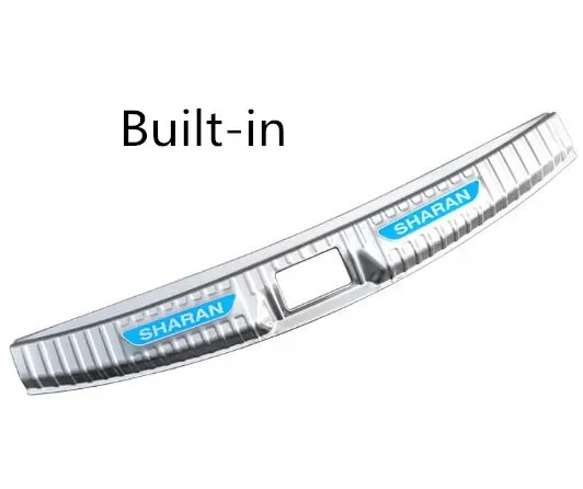 For Volkswagen Sharan 2012-2019 stainless steel car trunk threshold shield anti-scratch protection car accessories