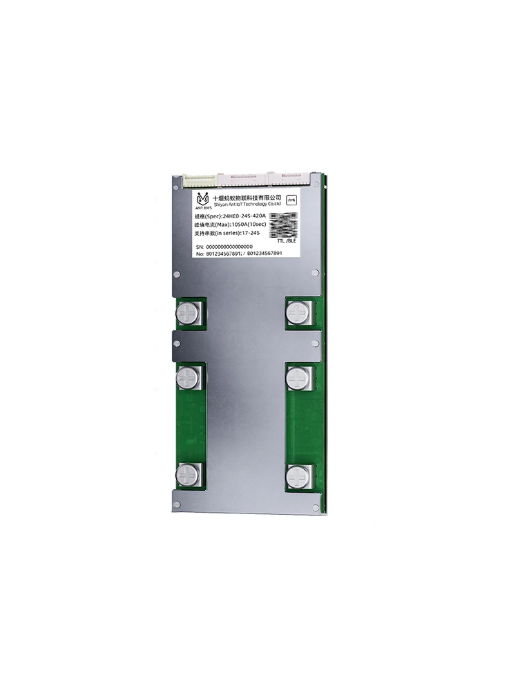 SMART BMS 400A 420A HighCurrent 4-30S BMS voor Lifepo4 Li-ion batterij met BT UART voor golfkar EV en industriële energieopslag - afbeelding 2