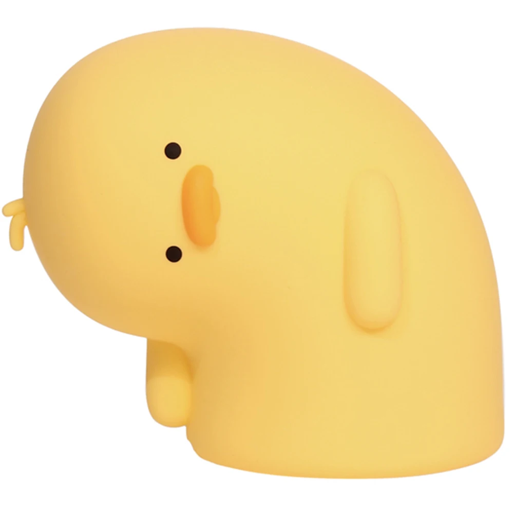 Animais silicone candeeiro de mesa usb recarregável 1200mah cabeceira bonito crianças nightlight 3 brilho ajustável decoração do quarto