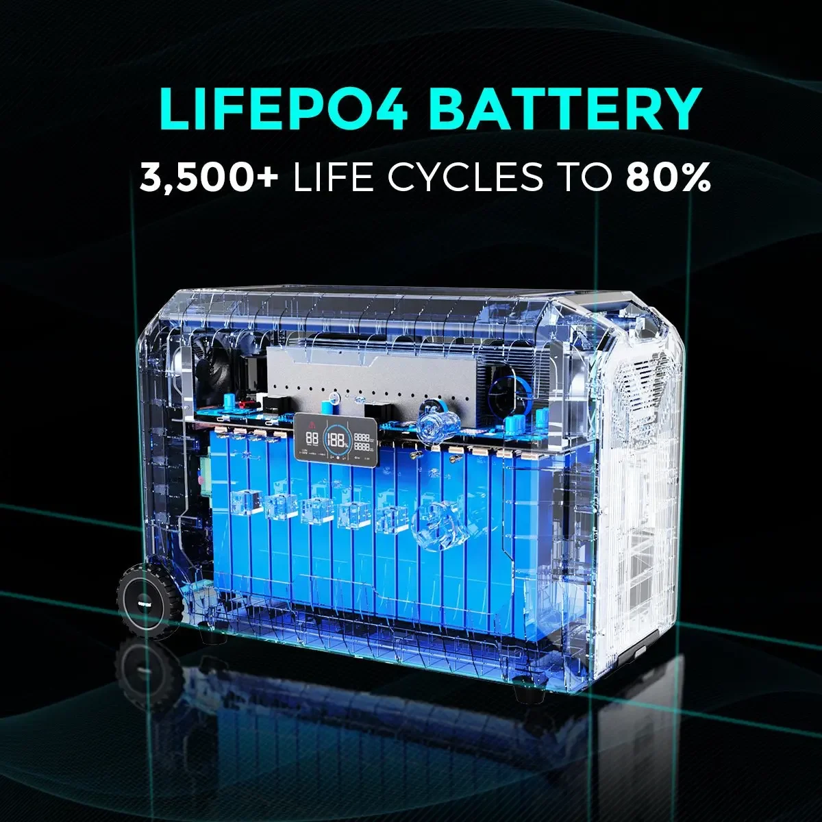 

Поддержка Odm OEM Energy Powerstation для кемпинга Lifepo4 Battery Bank Портативная зарядная станция off Grid 5000 Вт Генератор солнечной энергии
