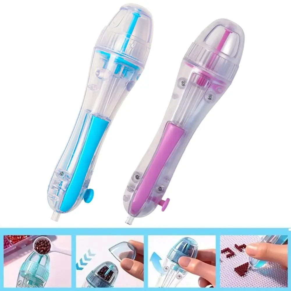 2,6-mm-Perlenplatzierungsstift: Automatischer Bastelstift für Perler Hama Beads – Zeitsparend, ergonomischer Griff, Perlenpositionierungsstift – Detail 2