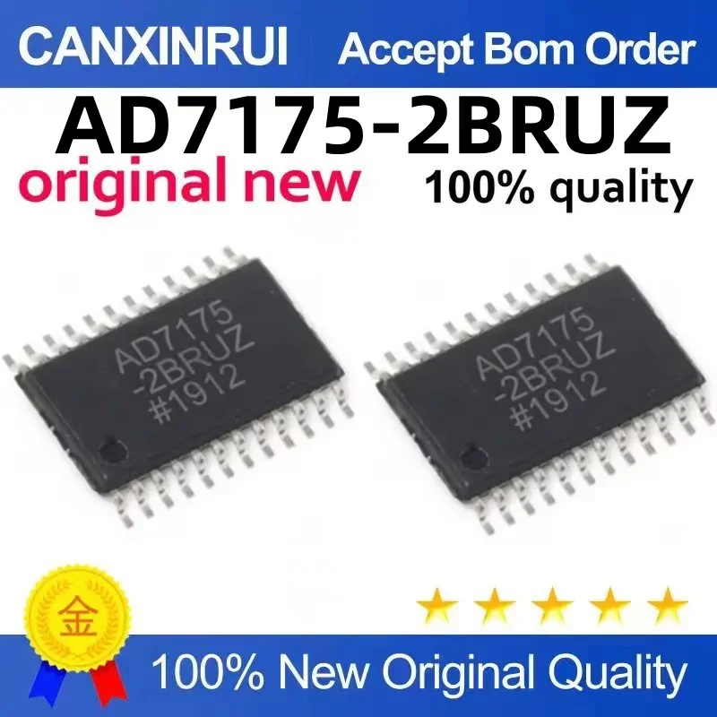 AD7175-2BRUZ Analog-to-Digital Converter ADC TSSOP-24 Package Quality Assurance Feel free to enquire