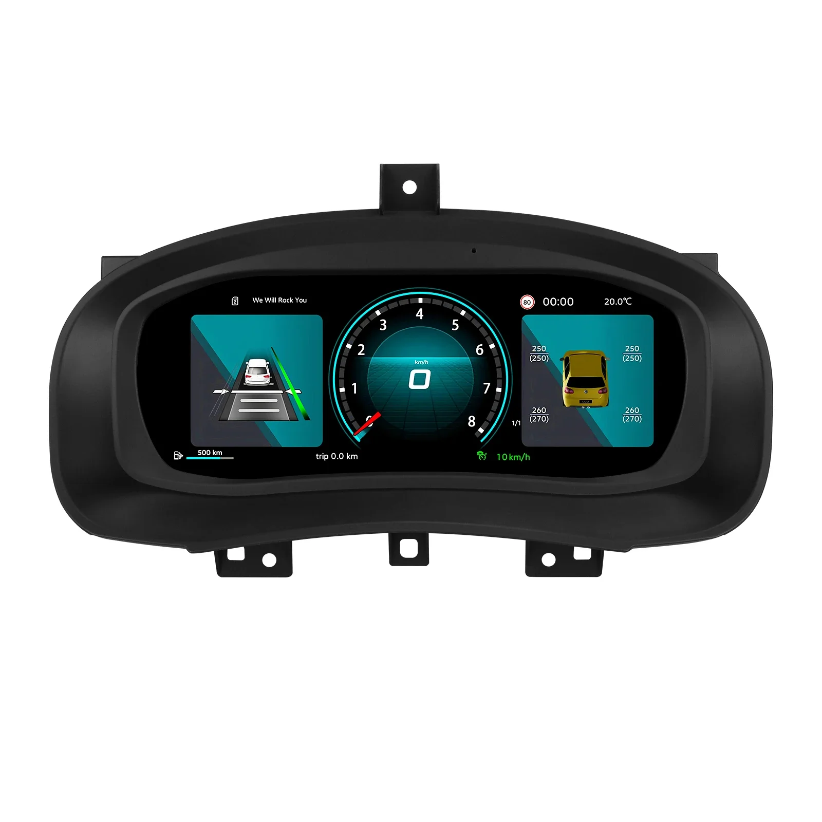 Hizpo 10.25 inch Car Auto Lcd Digital Dashboard Cluster Gauges For Skoda Fabia MK2 2007-2014 support HUD modify Auto Radio Instr