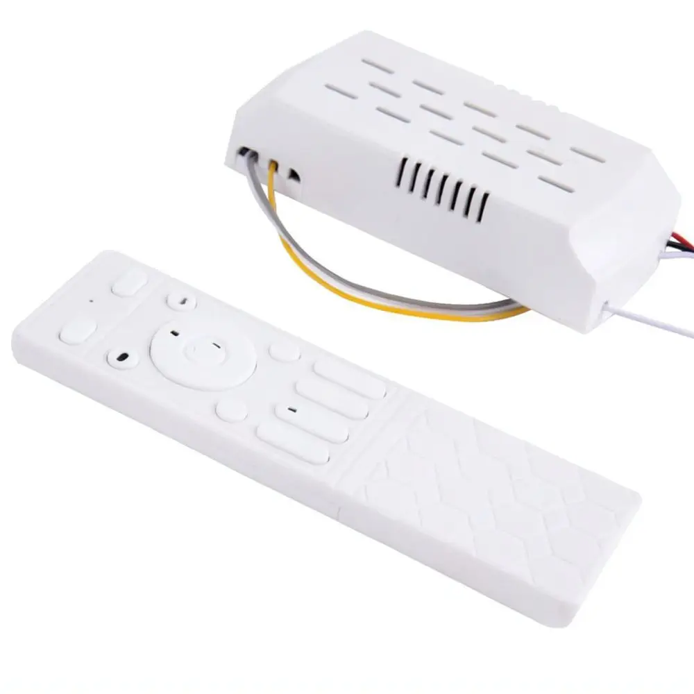 24V Ceiling Fan Light Controller Variable Frequency Motor Remote Switch Stepless Dimming Color Adjustment Accessory