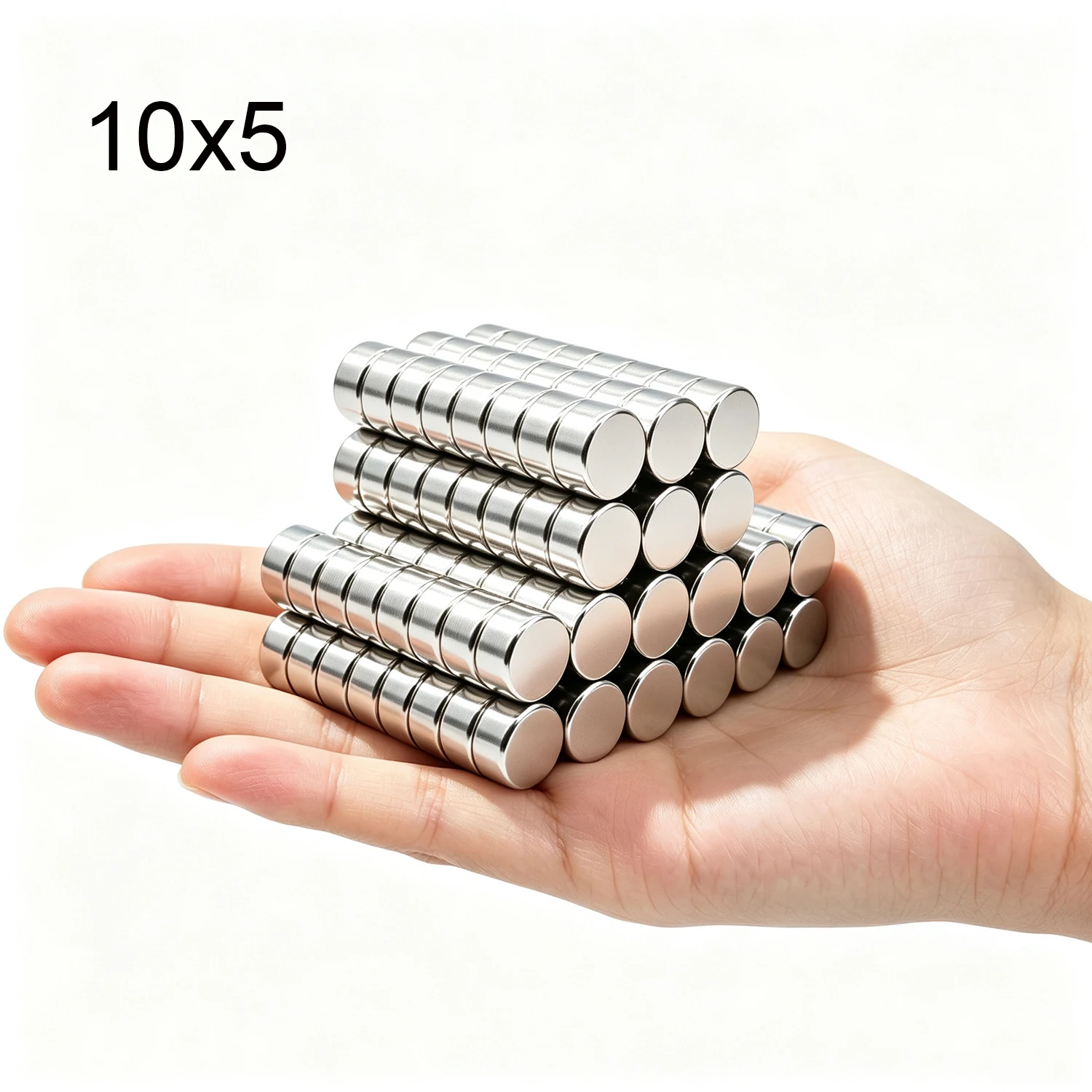 10/20/40 Pcs 10x5 Magnet 10mm X 5mm Round Super Powerful Strong Permanent Magnetic Disc 10*5 for Fridge, DIY, Building